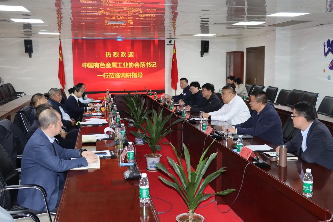 中国有色金属工业协会党委副书记范顺科一行莅临俄罗斯专享会294官网 - 俄罗斯专享会网站登录铝业调研